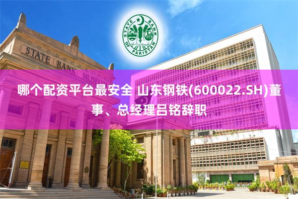 哪个配资平台最安全 山东钢铁(600022.SH)董事、总经理吕铭辞职