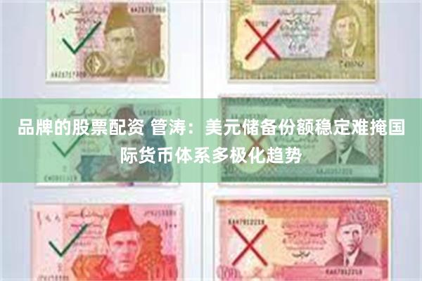 品牌的股票配资 管涛：美元储备份额稳定难掩国际货币体系多极化趋势
